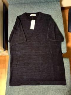 【新品 タグ有り】アバハウス ニット 半袖シャツのサムネイル