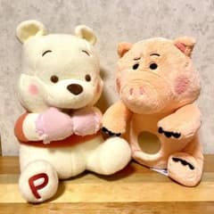 くまのプーさん ミルキーボア 冬じたく超BIGぬいぐるみ ハム ぽちゃNORU