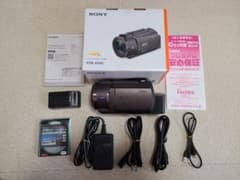 SONY FDR-AX45 ソニー ビデオカメラ ブラウン ジャンク品のサムネイル