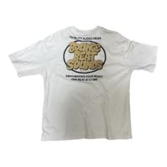 WEGO バックプリント 半袖Tシャツ ホワイト Mサイズのサムネイル