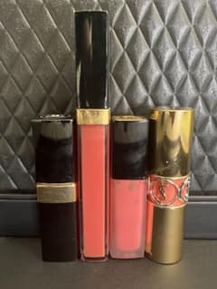 A-2 128 デパコス4点セットシャネル / YSL リップグロス まとめ売り