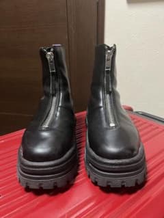 eytys raven サイズ41/26.5cm フロントジップブーツ ブラックのサムネイル