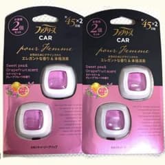 新品　ファブリーズ　車用　car  スイートピー　&  グレープフルーツのサムネイル