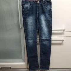 デニムスキニーパンツ  150のサムネイル