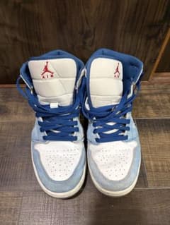 NIKE AIR JORDAN ハイカットスニーカー ブルー/ホワイトのサムネイル