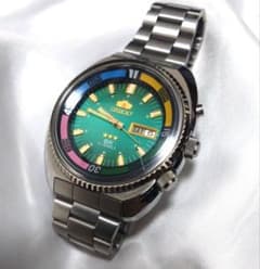 超希少 ORIENT SK レインボー 自動巻 A - メルカリ