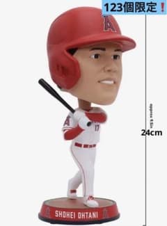 大谷翔平　ボブルヘッド　限定123個 希少】大谷翔平 MLBエンゼルス ビッグヘッド・ボブルヘッド 123個限定