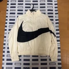 【美品】NIKE ウーブン ナイロンジャケット　ホワイト　XLのサムネイル