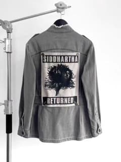 RAF SIMONS 宗教期 04SS Siddhartha Returned Raf Simons S/S 2004 Siddhartha Returned Print Jacket