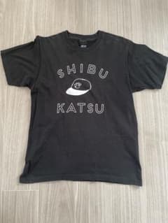 [돈까스 DJ 아게 타로] SHIBU KATSU T 셔츠 블랙