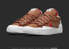 NIKE × SACAI Blazer Low British Tan27.5のサムネイル