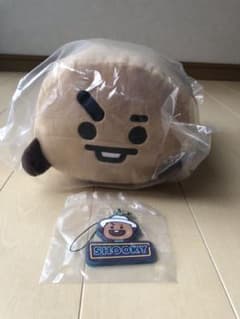 BT21 SHOOKY 미니 마쿠라 & 고무 매력