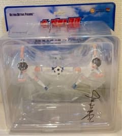 キャプテン翼 高橋陽一 直筆サイン フィギュア ツインシュート 大空翼