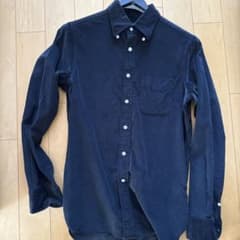 BEAMS F コーデュロイシャツ ブラックのサムネイル