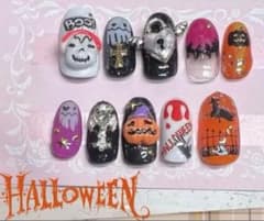 量産型 地雷 痛 ロング y2k 派手 バンギャ ゴシック 黒 ネイル