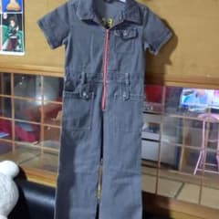 COMME CA ISM　デニム　つなぎ　120cmのサムネイル