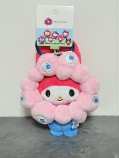 サンリオ ミャクミャク なりきりぬいぐるみ マイメロディ カラビナ付き