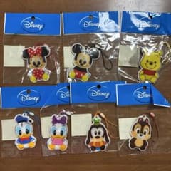 ディズニー キャラクター ストラップ 7種セットのサムネイル
