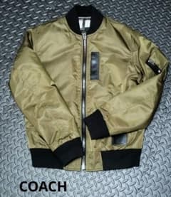 COACH MA-1スタイル ジャケット カーキ - メルカリ