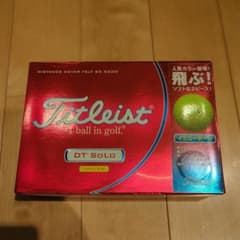 Thumbnail of Titleist タイトリスト DT Solo イエロー 1ダース ゴルフボール