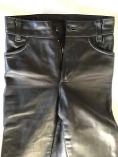 VANSON バンソン レザーパンツ　Ｗ26　USAのサムネイル