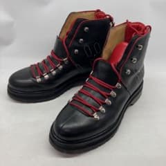 AS6526 エルメス ブーツ ハイキングレザーマウンテンレースアップ