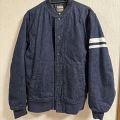 美品 桃太郎ジーンズ バーシティジャケット サイズ38 - メルカリ