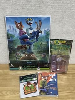 Happyくじ Zootopia ズートピア グッズセット 新品・未開封のサムネイル
