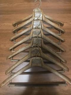 マイネッティ 43cm 7本セット 中古　ハンガー マイネッティ 43cm 7本セット 中古 ハンガー - メルカリ