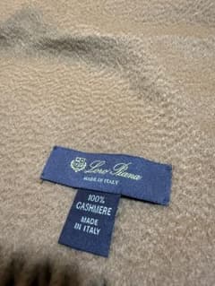 ロロピアーナ カシミヤストール マフラー キャメルベージュ - メルカリ