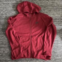 NIKE ジップアップパーカー レッド Lのサムネイル