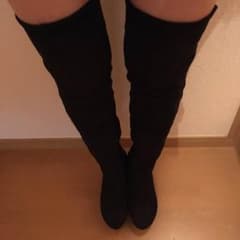 ニーハイブーツ☆スエード☆値下げ☆のサムネイル
