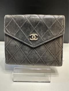CHANEL シャネル　財布　マトラッセ　ビコローレ　二つ折りウォレットのサムネイル