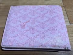 ゴヤール　GOYARD ピンク　限定　財布　レアのサムネイル