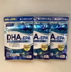 FANCL ファンケル　DHA&EPA  約30日分×3袋のサムネイル