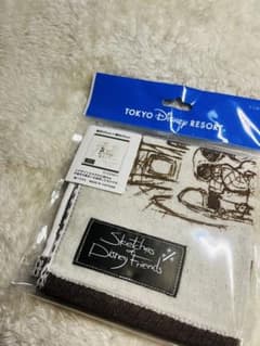 【新品未開封】ディズニーリゾート ミニタオル スケッチ風 ミッキーマウスのサムネイル