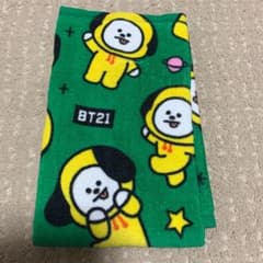 新品未使用　BT21フェイスタオル　1枚　ジミンのサムネイル