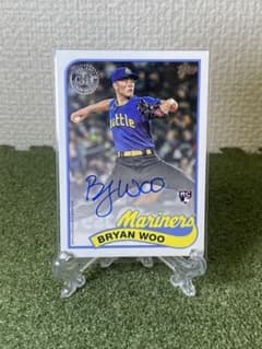 ブライアン・ウー 1989 Topps RC直筆サイン - メルカリ