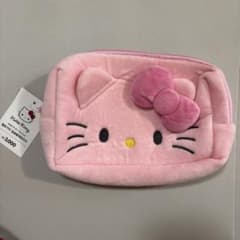 韓国ダイソー キティ ポーチ ピンク キティちゃん サンリオ 韓国 ダイソーのサムネイル