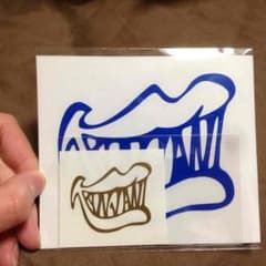 関ジャニ∞  10cm×10cm  転写ステッカー 青・金のサムネイル