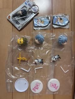 R*0様 銀魂 ちびきゅんキャラ 坂田銀時 近藤勲 フィギュアセット　キーホルダのサムネイル