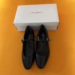 LES MUES Femme ストラップパンプス 23.5cm EEEE