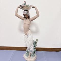 LLADRO リヤドロ ストーンウェア 村の娘 76cm LLADRO リヤドロ ストーンウェア 村の娘 76cm - メルカリ
