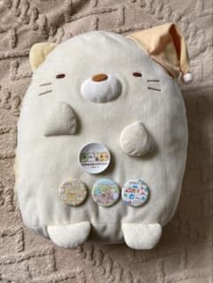 스미코구라시 고양이 봉제인형 40㎝ 덤 첨부