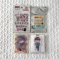 おそ松さん キャンドゥ アクリルキーホルダー クリアカード カラ松 2種セットのサムネイル