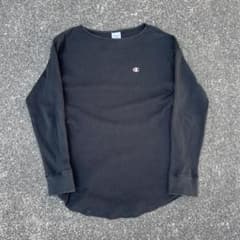 Champion サーマル ロンt ブラックのサムネイル