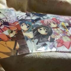 未使用まどか☆マギカのクリアファイルとしたじき下敷き付録のサムネイル