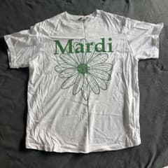 【美品】Mardi Mercredi 花柄Tシャツ グリーンのサムネイル