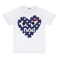 꼼데가르송 플레이 신품 정규품 heart RED 2XL