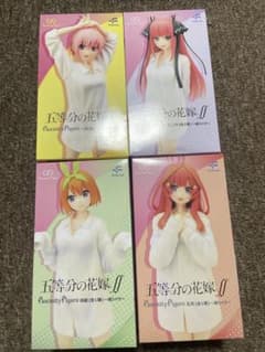 五等分の花嫁　フィギュア4体セットのサムネイル